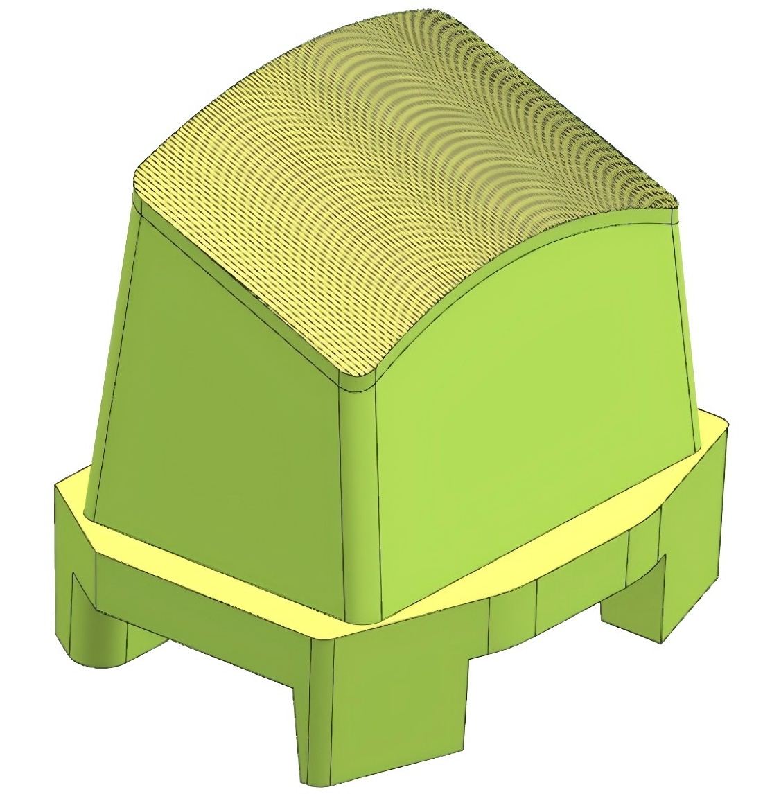 Automotive light guide optical surface detail