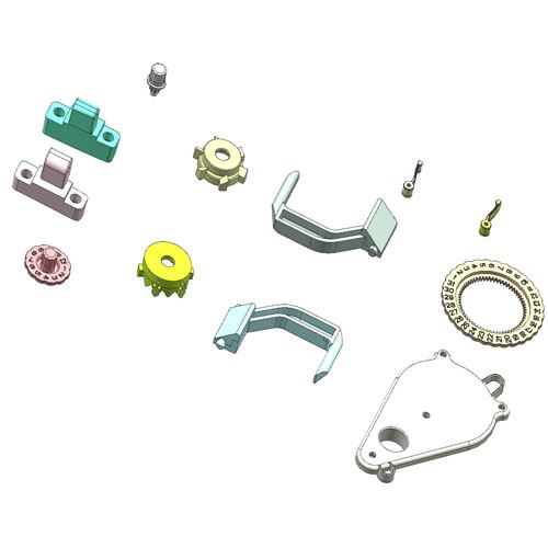 12-component assembly mold case study