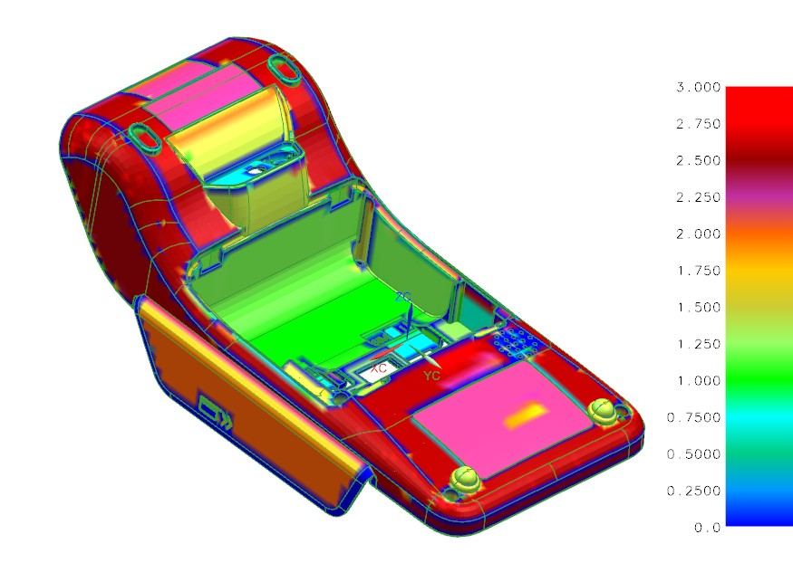 POS enclosure product and structure detail