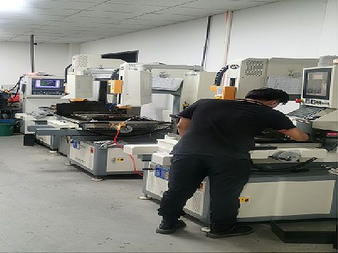 Precision EDM workshop for mold making at Jeancen Mold